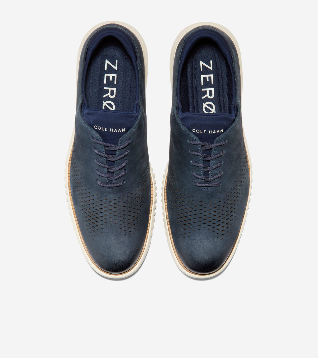 Men's 2.ZERØGRAND Laser Wingtip Oxfords