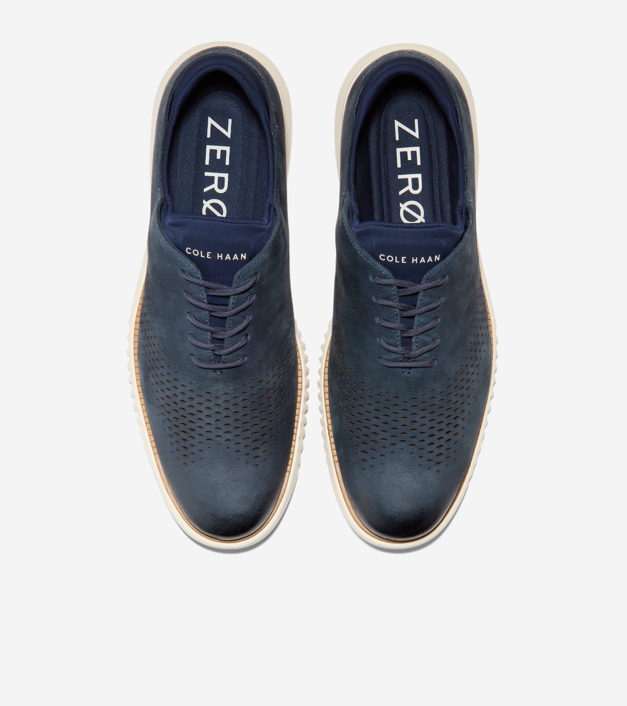 Men's 2.ZERØGRAND Laser Wingtip Oxfords